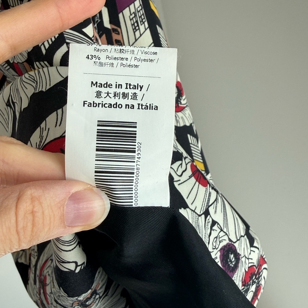 FRANKIE MORELLO Lana Vergine Dress – IT 40 (Fits S/M) –Made in Italy –Statement - Picture 10 of 10